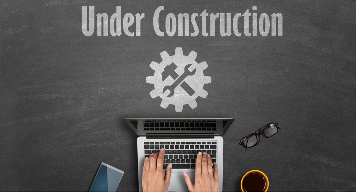 website under construction